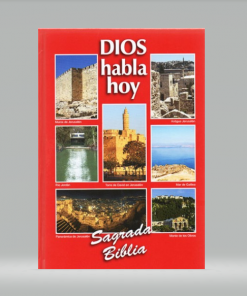 Biblia Dios Habla Hoy - Letra Grande - Tapa Dura - Rojo