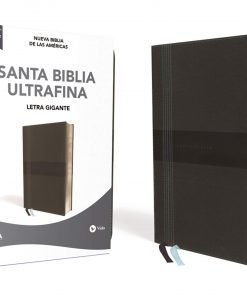 NBLA Santa Biblia Ultrafina, Letra Gigante, Negra, Edición Letra Roja