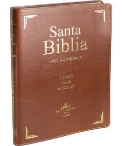 Biblia RVR60 - Letra Súper Gigante - Marrón con índice