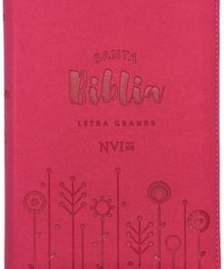 Biblia NVI Compacta Letra Grande con Cierre (Fucsia)