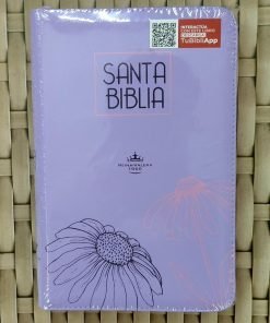 Biblia RVR065 Letra Grande con Cierre – Lila – Reina Valera
