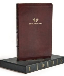 Biblia del Ministro RVR60 Caoba Piel Fabricada