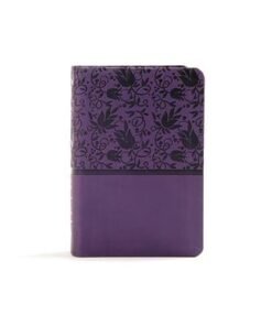 Biblia KJV/Referencias/Compacta/Letra Grande/Morada/Ingles