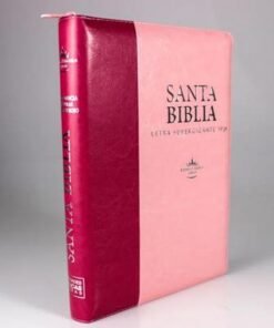 Biblia /RVR086cLSGiZTI/PJR/ Letra Super Gigante 19 pt./Rosada