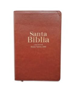 Biblia RVR1960 Manual Letra Grande /Imitación Piel Café