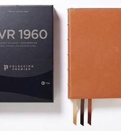 Reina Valera 1960 Biblia Letra Gigante, Caramelo Colección Premier, Interior a dos colores : Edición Limitada