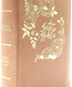 Biblia RVR60/Manual/Letra Gigante/Semil Piel/Rosa-Perla/Índice/Cierre