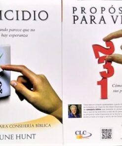 Bolsilibro Cara y Cruz/ Suicidio y Propósito para Vivir - June Hunt