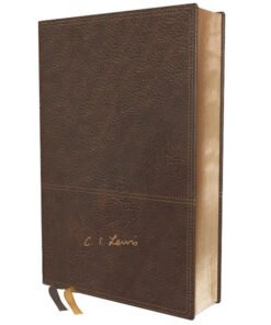 Biblia/RVR/Reflexiones C.S.Lewis/Imitación Piel/Café/Interior A Dos Colores