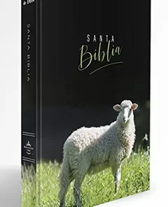 Biblia RV60/Nombres De Dios/Letra Grande/Tamaño Manual/Tapa Dura/Cordero De Dios