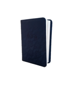 Biblia/ TLA46LM/ Azul Canto Blanco Sin Cierre