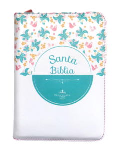 Biblia RVR/042/cLG/PJR Negro Canto Blanco