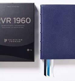 Reina Valera 1960 Biblia Letra Gigante, Colección Premier, Azul Marino, Interior a dos colores : Edición Limitada