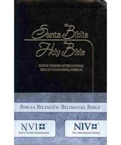Biblia Bilingüe Imitación Piel Negro / NVI-NIV