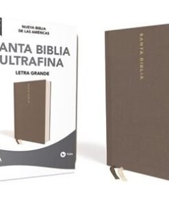 Biblia NBLA/Ultrafina/Letra Grande/Tamaño Manual/Tapa Dura/Tela/Gris