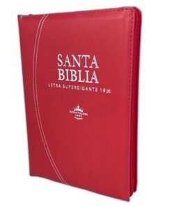 Biblia/RVR086cLSGI/Letra Super Gigante 19pt./Rojo