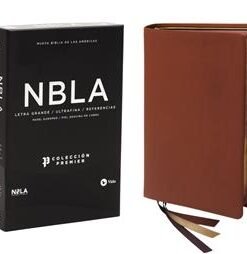 Biblia/NBLA/Colección Premier/Piel Ultrafina/Letra Grande/Caramelo