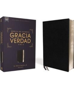 Biblia De Estudio NBLA/Gracia Y Verdad/Piel Fabricada/Negro/Interior A Dos Colores