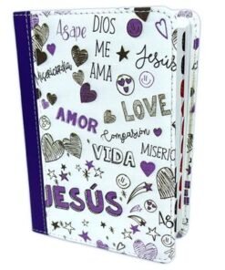 Biblia/RVR1960/Tamaño024/TD Impresa/Índice/Palabras De Vida Amor/Lila