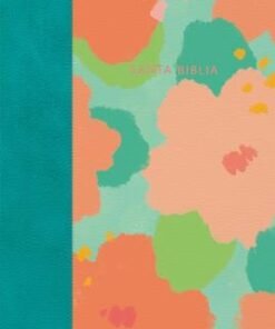 Biblia RVR60/Letra Gigante/Floral/Índice/Símil Piel