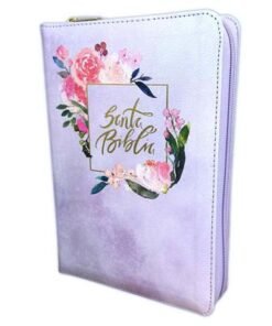 Biblia RVR60/Manual/Letra Gigante/Símil Piel/Violeta/Índice/Cierre