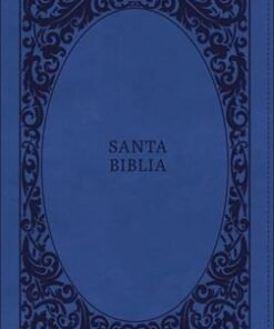 Biblia RVR60/Tierra Santa/Ultrafina/Letra Grande/Leathersoft/Azul Con Cierre