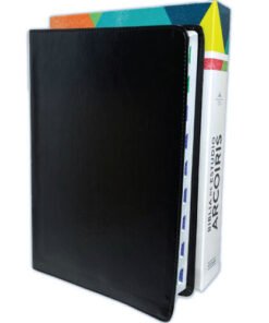 Biblia De Estudio/RVR60/Arcoíris/Negro/Símil-Piel/Índice