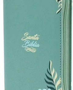 Biblia/RVR035cZTI/ PJR /Verde Canto Plateado