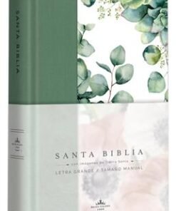 RVR 1960 Biblia Letra Grande Flores Verde