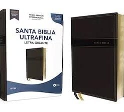Biblia NVI Ultrafina LGG Negro