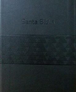 RVR60 Biblia La Verdad Letra Grande Tamaño Manual con Cierre e Índice Imitación Piel - Negra