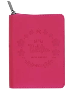 Biblia NVI 020LG/Fucsia Tornasolado/Cierre/Letra 8 PT