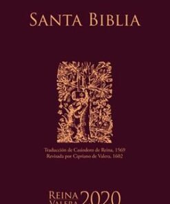 Biblia RVR2022/070 Misionera Rustica Granate