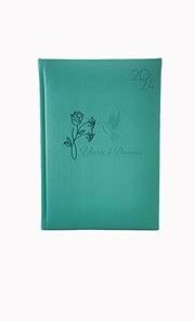 Agenda Diario De Promesas 2024/Mujer/ Verde