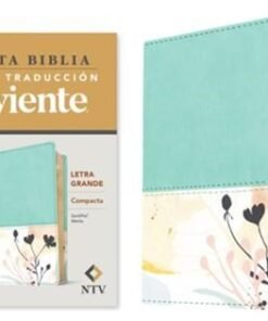 Biblia NTV/Edición Compacta/Letra Grande/Menta/Sentipiel