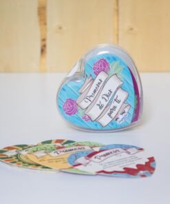 Promesitas Corazón Cristal Angelitos