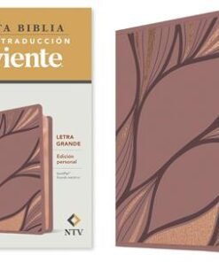 Biblia NTV/Edición Personal/Letra Grande/Rosado Metálico