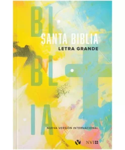 Biblia NVI/Manual/Letra Grande/Rustica/Multicolor