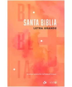 Biblia NVI/Manual/Letra Grande/Rustica/Rojo
