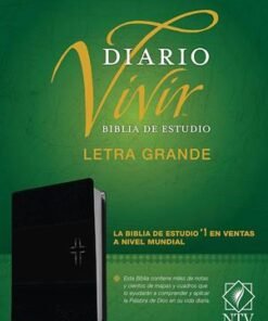 Biblia de Estudio del Diario Vivir/NTV/Letra Grande/Negro Onice/SentiPiel