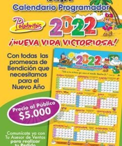 Calendario Palabritas Pared 2024