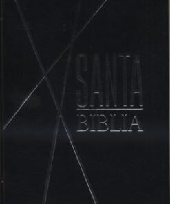 Biblia RVR066eLM/ Negro Canto pintado/ Sin cierre