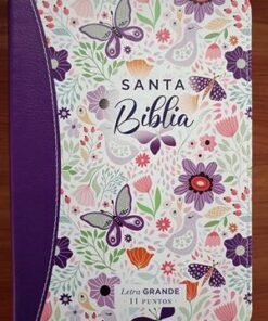 Biblia RVR60/045c/cp/LG/PJR/Colección Primaveral Lila Oscuro