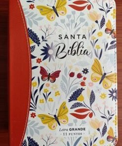 Biblia RVR60/045c/cp/LG/PJR/Colección Primaveral Naranja