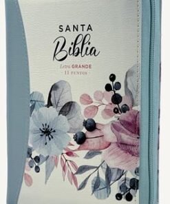 Biblia RVR60/045cz/cp/LG/PJR/Colección Primaveral Azul Claro Con Cierre