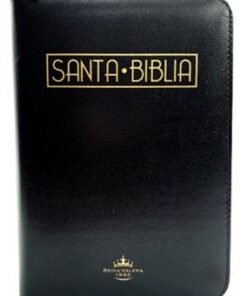 RVR60 Tamaño 025 con Índice [Biblia] Cierre Tipo Piel - Negro