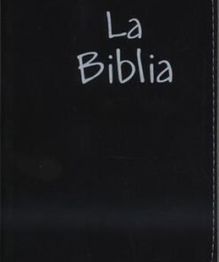 Biblia/ TLA46LM/ Negro sin cierre Canto plateado