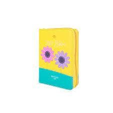 Biblia RVR60 025 cz PJR Primor Amarillo/turquesa dos flores