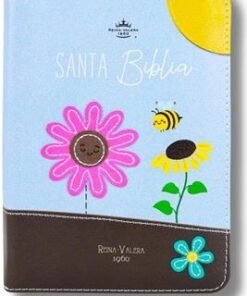 Biblia RVR60 025 cz PJR Primor Café/Azul abejas en primavera