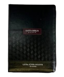 Biblia RVR60/095czti/LSPG/PJR/Classic ABBA Negro/Negro